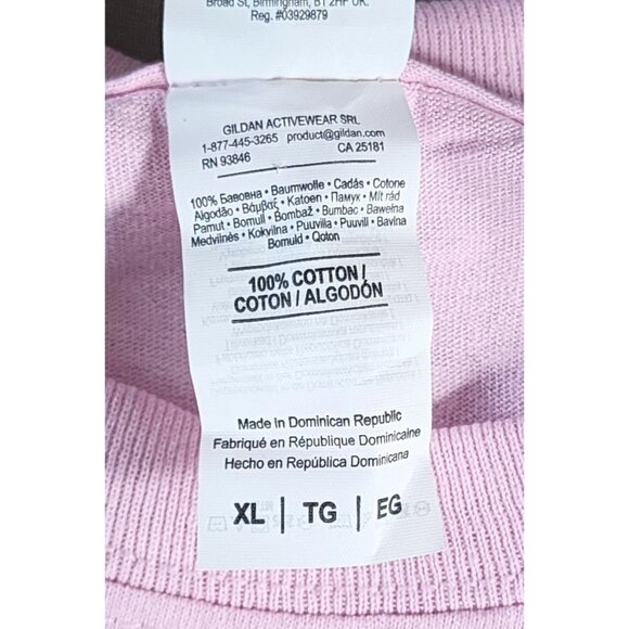 2019 Cape Cod Yarmouth Country Festival Pink Crew Neck T-Shirt | Gildan Ultra - Picture 5 of 12